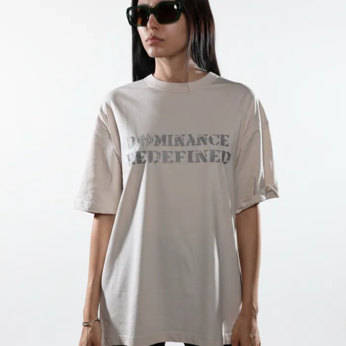 Тениска -DOMINANCE REDEFINED  OVERSIZED