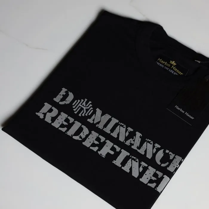 Тениска -DOMINANCE REDEFINED  OVERSIZED