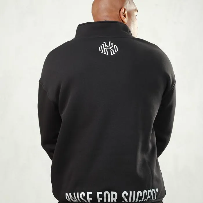 Modern zip-up sweatshirt