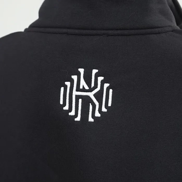 Modern zip-up sweatshirt