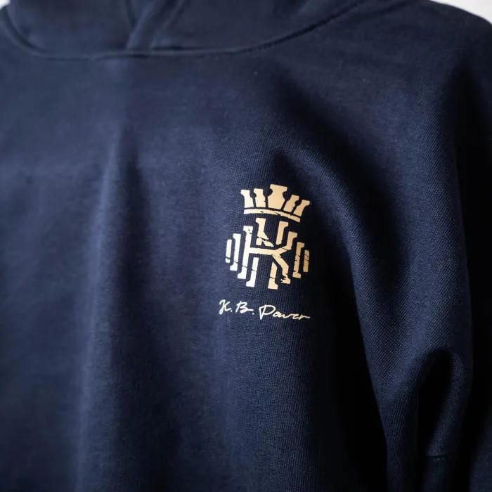 Hooded with gold logo