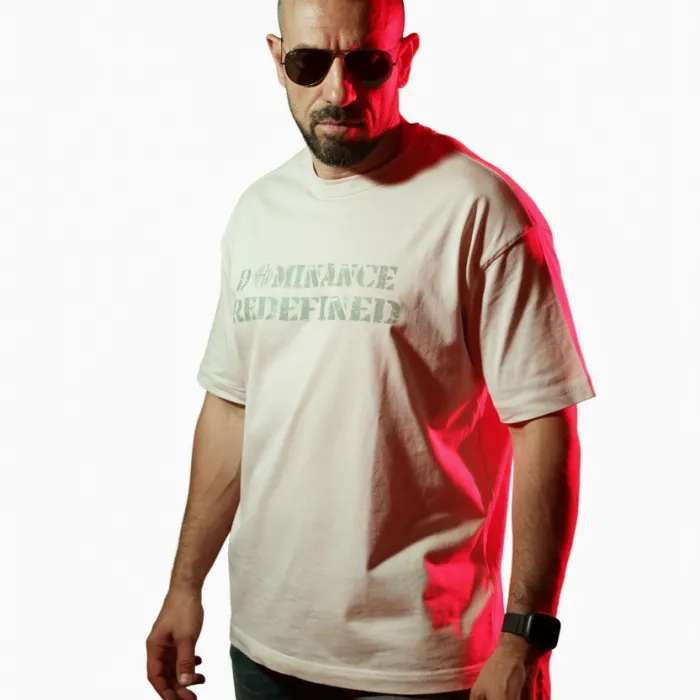 Тениска -DOMINANCE REDEFINED  OVERSIZED
