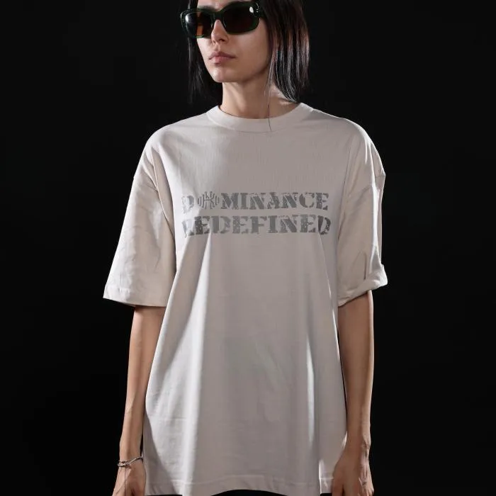 OVERSIZED T-SHIRT  DOMINANCE REDEFINED